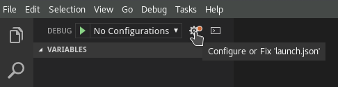 New launch configuration